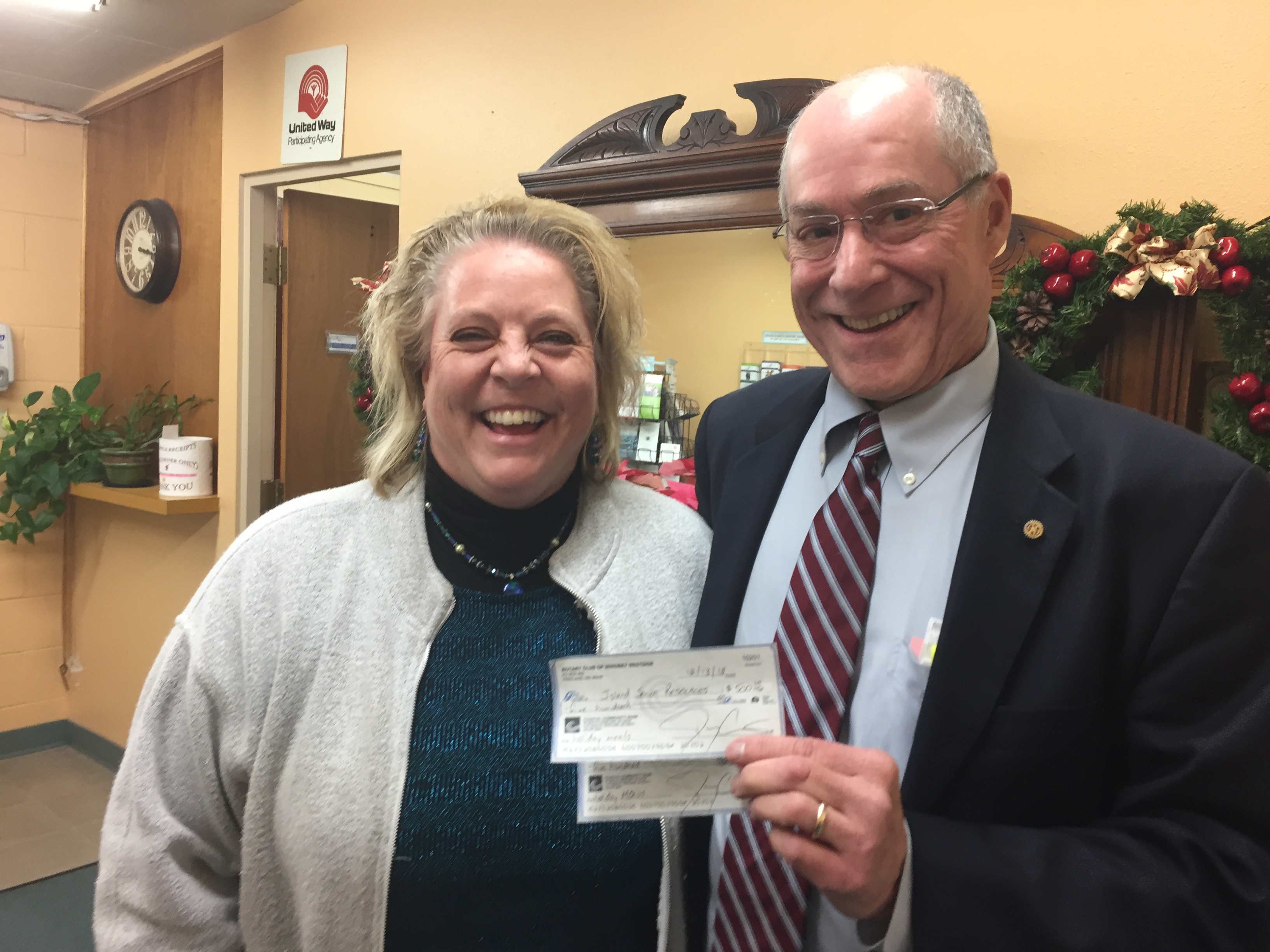 Thank you Rotary Club Whidbey Westside!