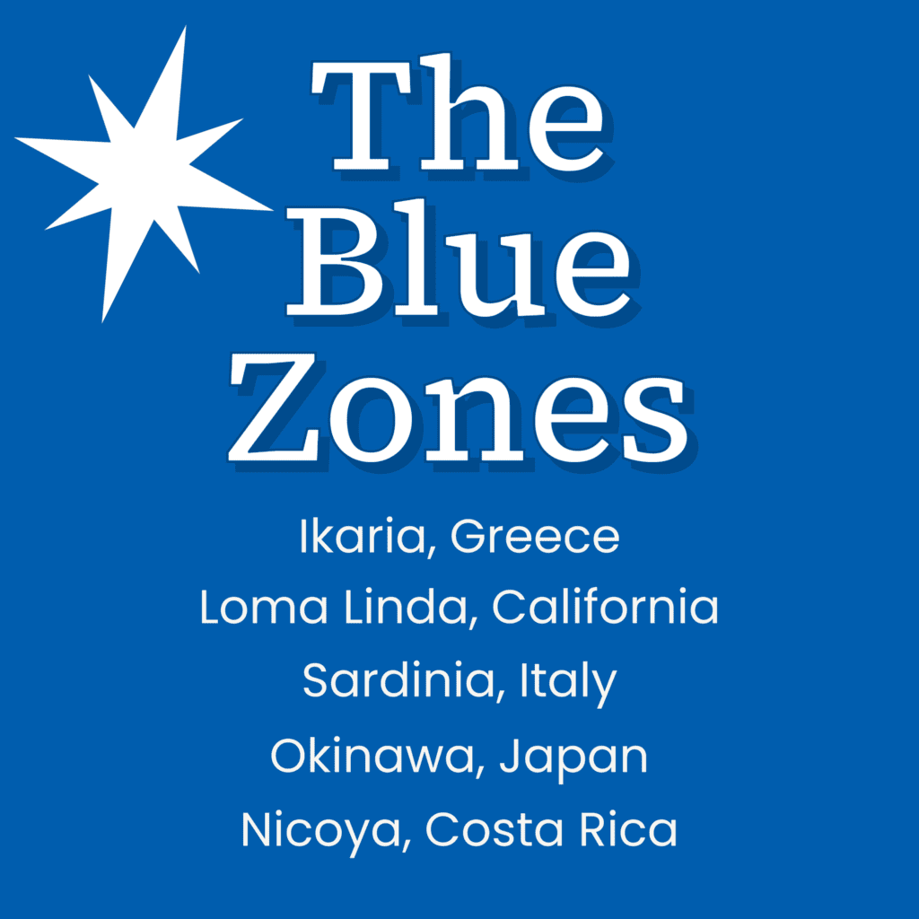 List of worldwide blue zones