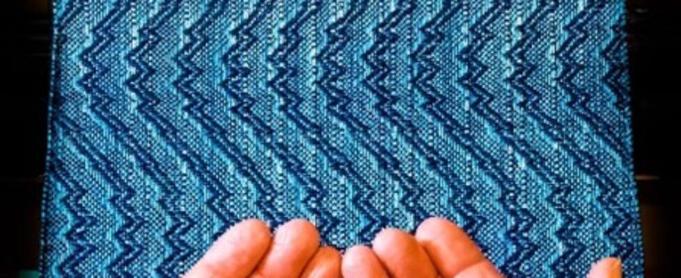 weaving with hands