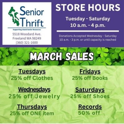 Senior Thrift March 2024