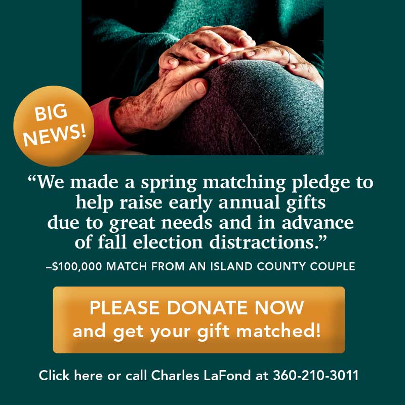Spring Match. Give now if you can.